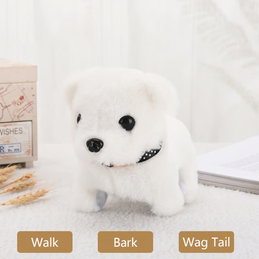 Electronic Interactive Plush Puppy Toy