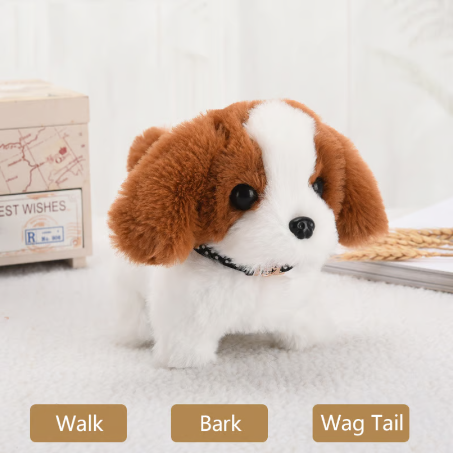 Electronic Interactive Plush Puppy Toy