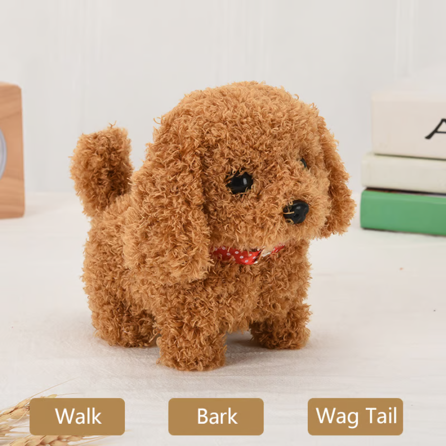 Electronic Interactive Plush Puppy Toy