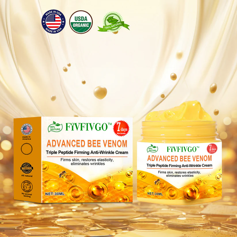 Fivfivgo™ Advanced Bee Venom Triple Peptide Firming Anti-Wrinkle Cream