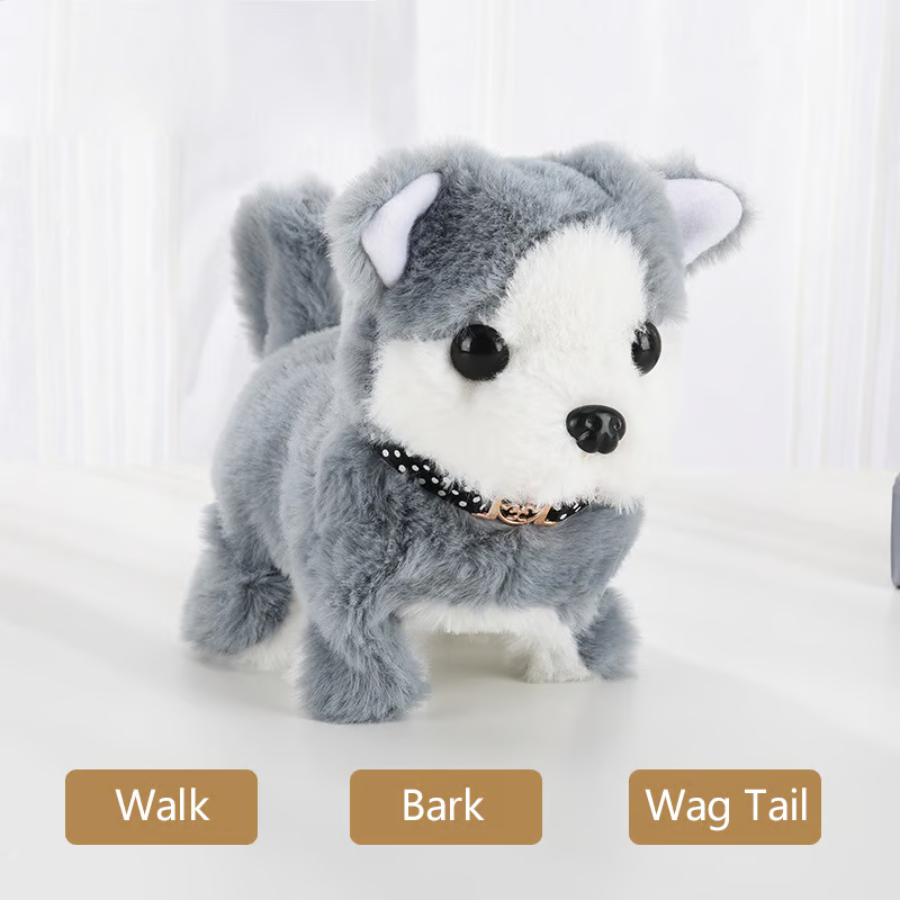 Electronic Interactive Plush Puppy Toy