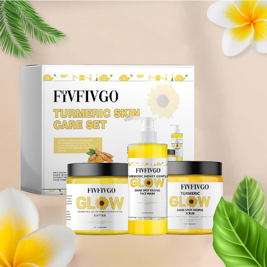 Fivfivgo™ Turmeric Cosmetic Combo Set🔥Clinically Proven Ethical Formulas