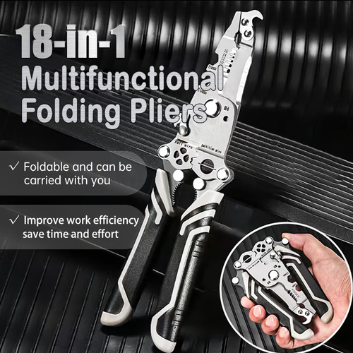 18-in-1 Multifunctional Folding Pliers