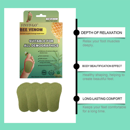 Fivfivgo™ LymphTox Bee Venom Foot Patches