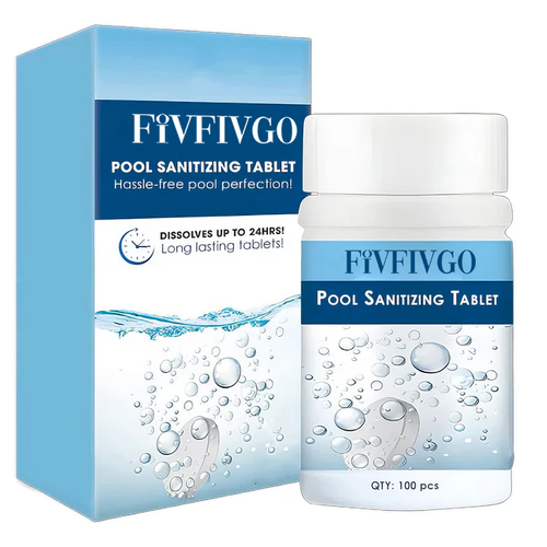 Fivfivgo™ Pool Sanitizing Tablet (100 TABLETS)