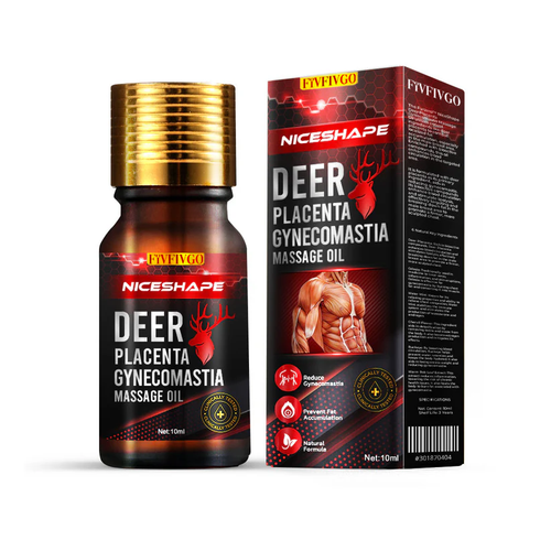 Fivfivgo™ NiceShape Deer Placenta Gynecomastia Massage Oil