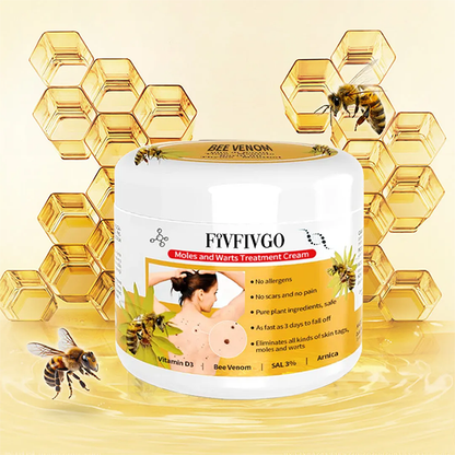 Fivfivgo™ Bee Venom Mole and Wart Treatment Cream