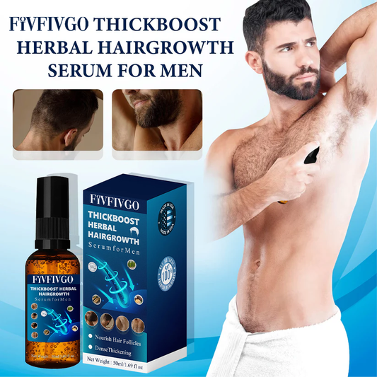 Fivfivgo™ ThickBoost Herbal HairGrowth Serum for Men