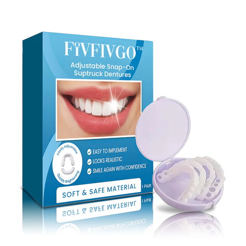 2025 NEW Upgrade✨Fivfivgo™ Adjustable Snap-On Dentures 🔥 LAST DAY SALE 75% OFF