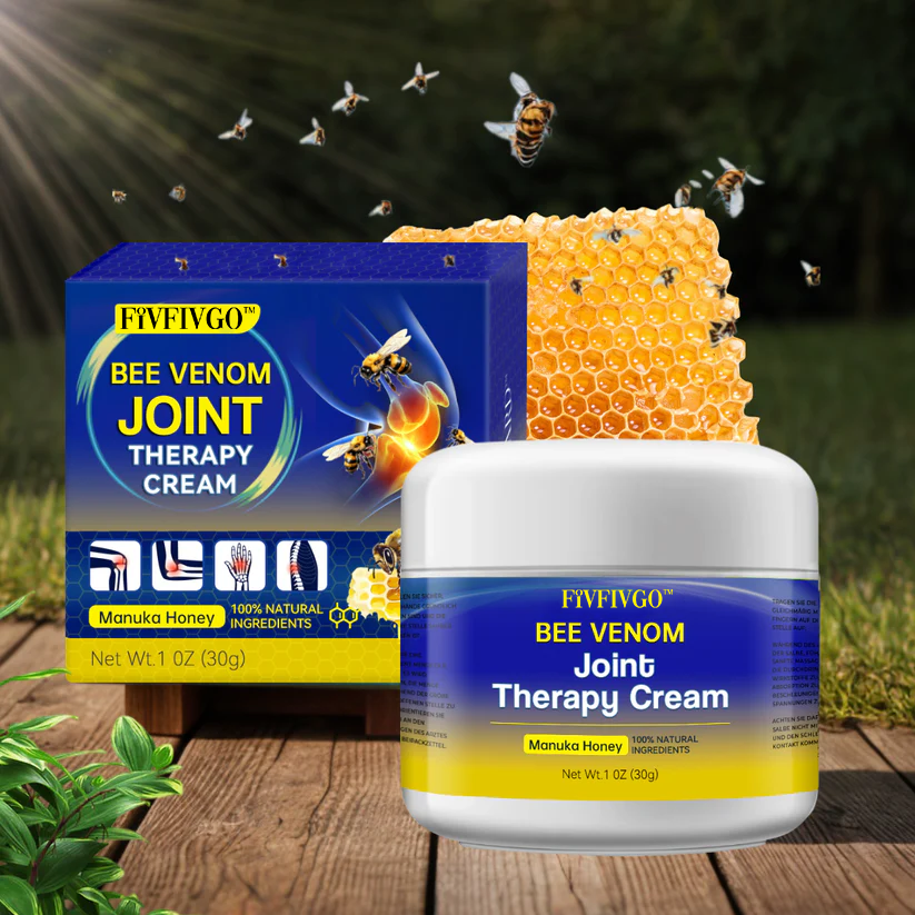 Fivfivgo™ Bee Venom Joint Therapy Cream: Relieves stiffness and swelling