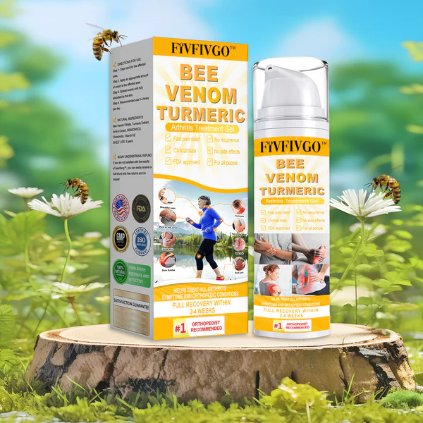 Fivfivgo™ Bee Venom & Turmeric Arthristis Treatment Gel