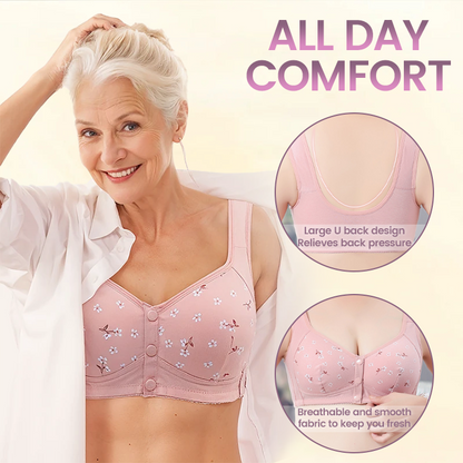 Fivfivgo™ Daisy Comfort Button Bra