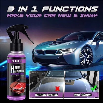 Lyseemin™ 3 in 1 High Protection Quick Car Coating Spray