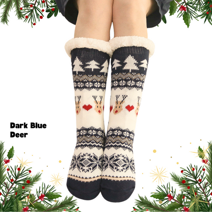 Ultra-thick Cashmere Slipper Home Socks