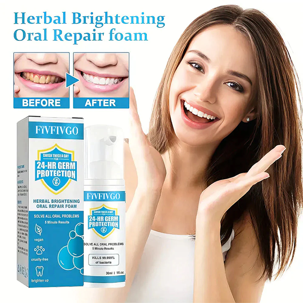 Fivfivgo™ Herbal Brightening Oral Repair Foam