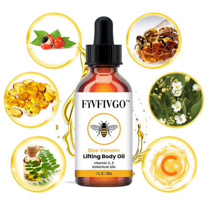 Fivfivgo™ NewSkin Bee Venom Lifting Body Oil 🌟Revive Your Skin’s Youthful Elasticity✨