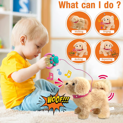 Electronic Interactive Plush Puppy Toy