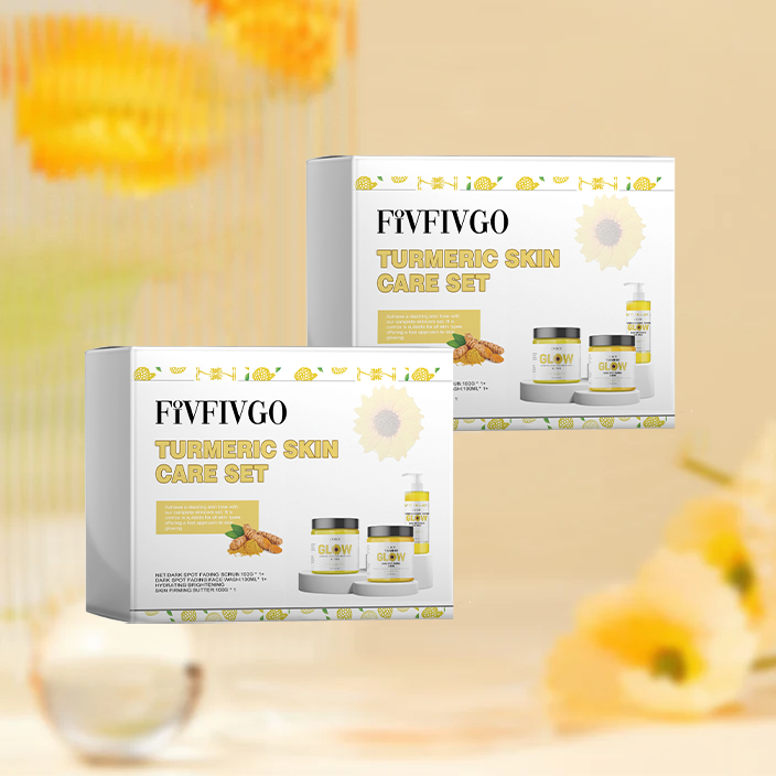 Fivfivgo™ Turmeric Cosmetic Combo Set🔥Clinically Proven Ethical Formulas