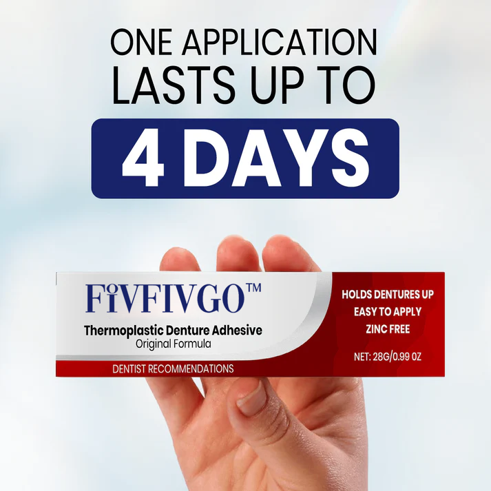 ✨2025 Upgraded Formula✨ Fivfivgo™ Thermoplastic Denture Adhesiv