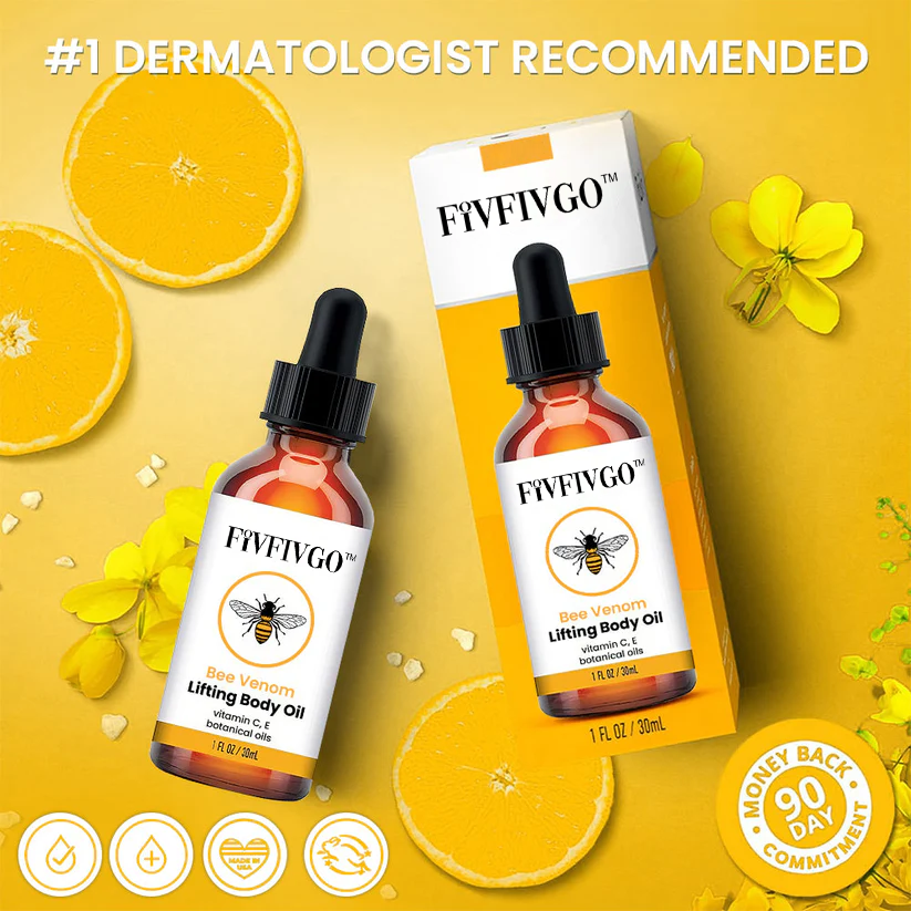 Fivfivgo™ NewSkin Bee Venom Lifting Body Oil 🌟Revive Your Skin’s Youthful Elasticity✨