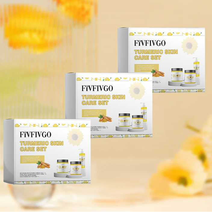 Fivfivgo™ Turmeric Cosmetic Combo Set🔥Clinically Proven Ethical Formulas