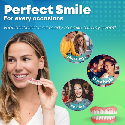 Fivfivgo™ SnapOn Silicone Veneers - your perfect smile awaits you! 🦷 Limited time 50% discount!