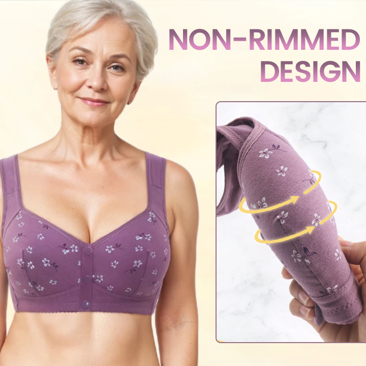 Fivfivgo™ Daisy Comfort Button Bra