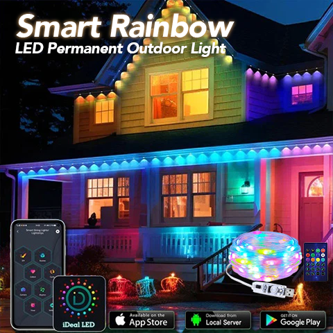 Smart Rainbow LED Permanent Outdoor Light