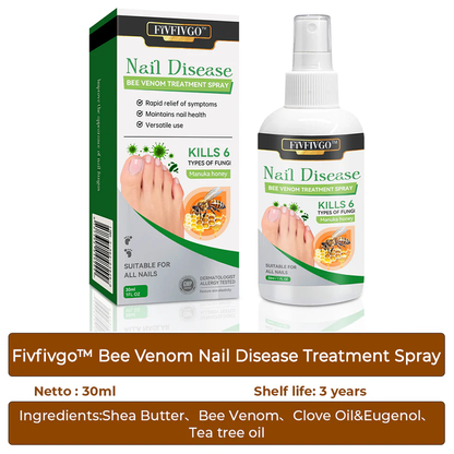 Fivfivgo™ Bee Venom Nail Disease Treatment Spray (Doctor Recommended)