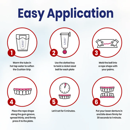 ✨2025 Upgraded Formula✨ Fivfivgo™ Thermoplastic Denture Adhesiv