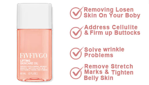 Fivfivgo™ Huile de soin raffermissante et liftante Collagen Boost