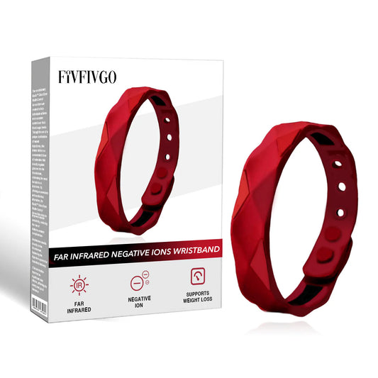 Fivfivgo™ Far Infrared Negative Ions Wristband