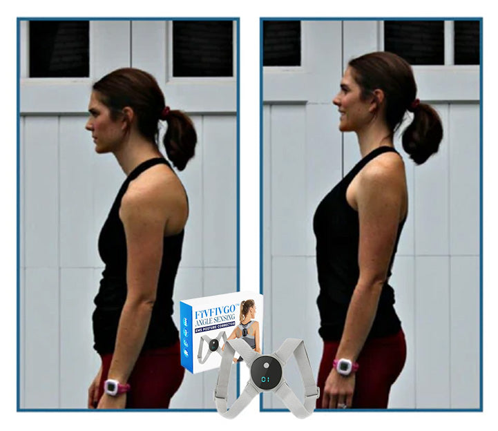 Fivfivgo™ EMS Angle Sensing Posture Correction Device