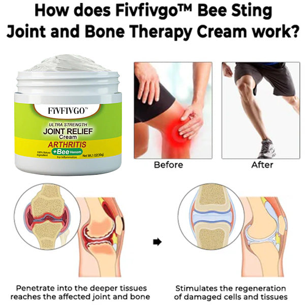 Fivfivgo™ Bee Sting Joint and Bone Therapy Cream - Complete Body Regeneration