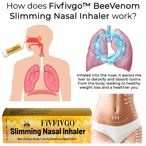 Fivfivgo™ BeeVenom Slimming Nasal Inhaler