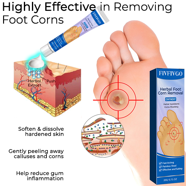 Fivfivgo™ Herbal Foot Corn Removal Ointment