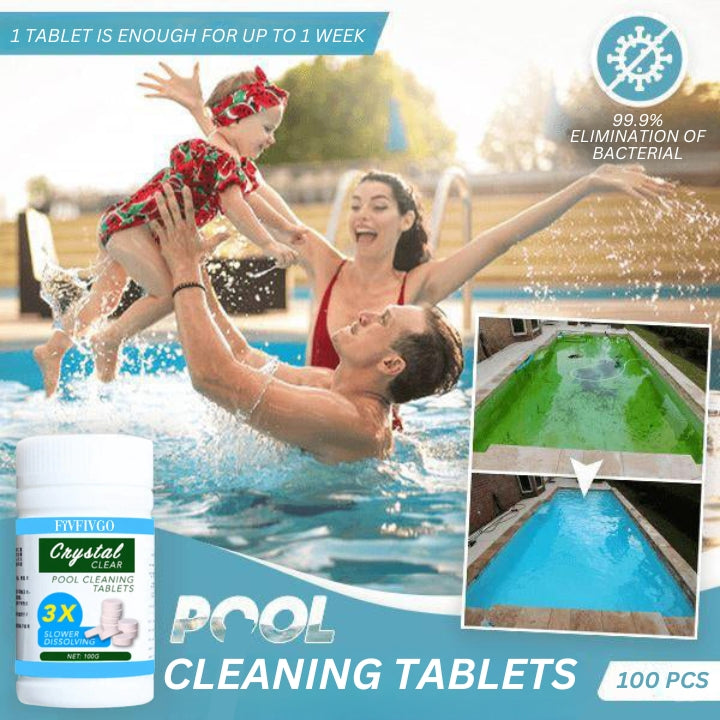 Fivfivgo™ Quick Pool Cleaning Tablet (100 TABLETS)