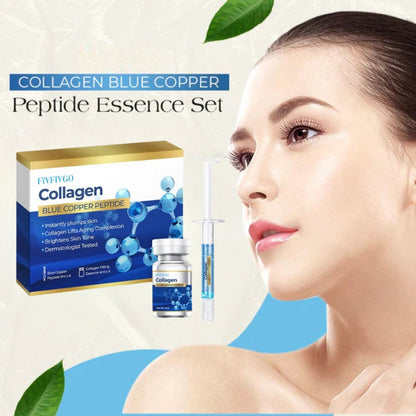 Fivfivgo™ Ensemble d’essences de peptides de cuivre bleu collagène