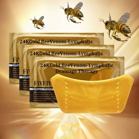 Fivfivgo™ 24KGold🐝BeeVenom-Lymphatic Drainage Therapy🌟 (4PCS/SET)