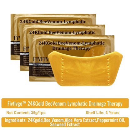 Fivfivgo™ 24KGold🐝BeeVenom-Lymphatic Drainage Therapy🌟 (4PCS/SET)