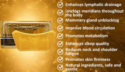 Fivfivgo™ 24KGold🐝BeeVenom-Lymphatic Drainage Therapy🌟 (4PCS/SET)