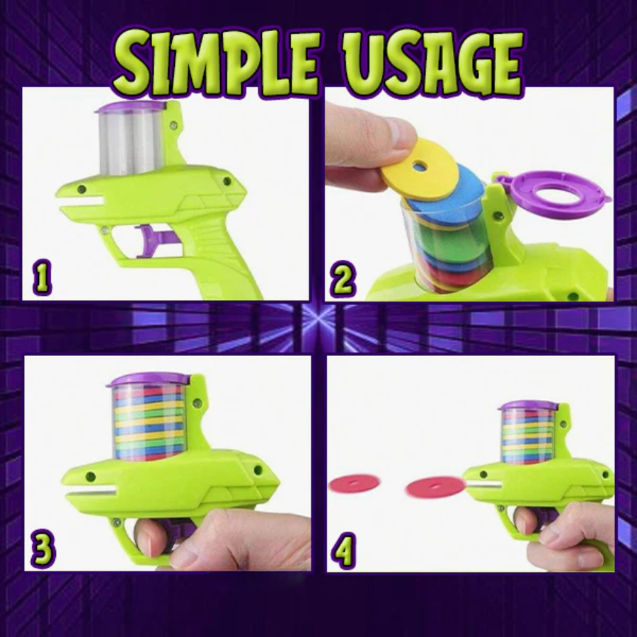 Flying Saucer Foam Disc Launcher