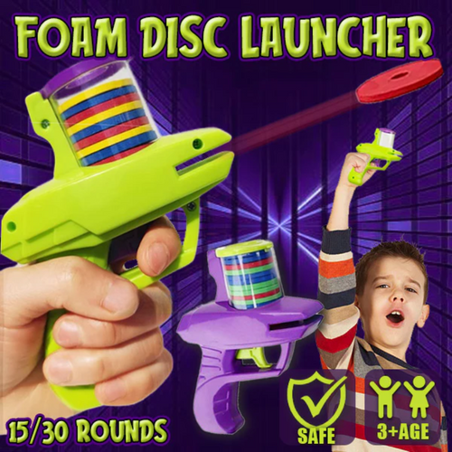 Flying Saucer Foam Disc Launcher