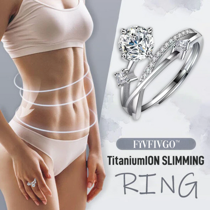 Fivfivgo™ Magnetology Moissanite Diamond Ring