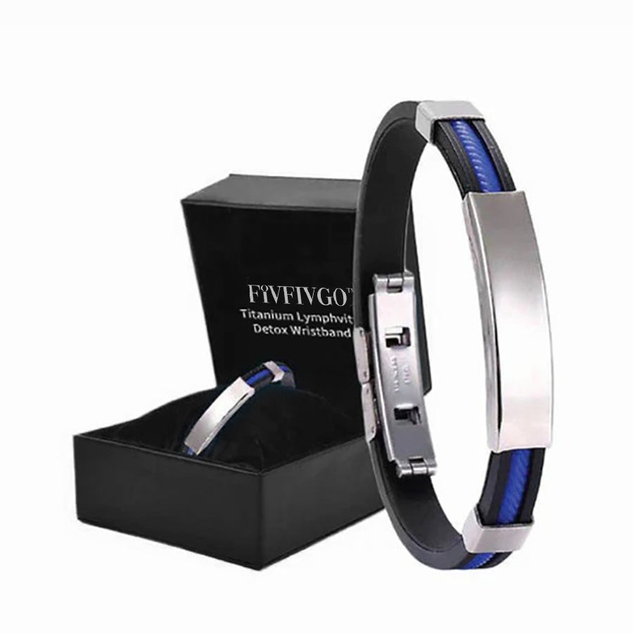 Fivfivgo™ Titanium Lymphvity Detox Wristband