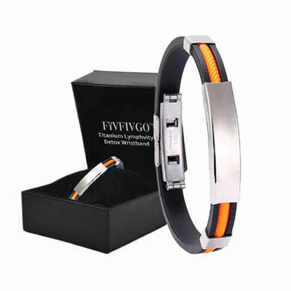 Fivfivgo™ Titanium Lymphvity Detox Wristband