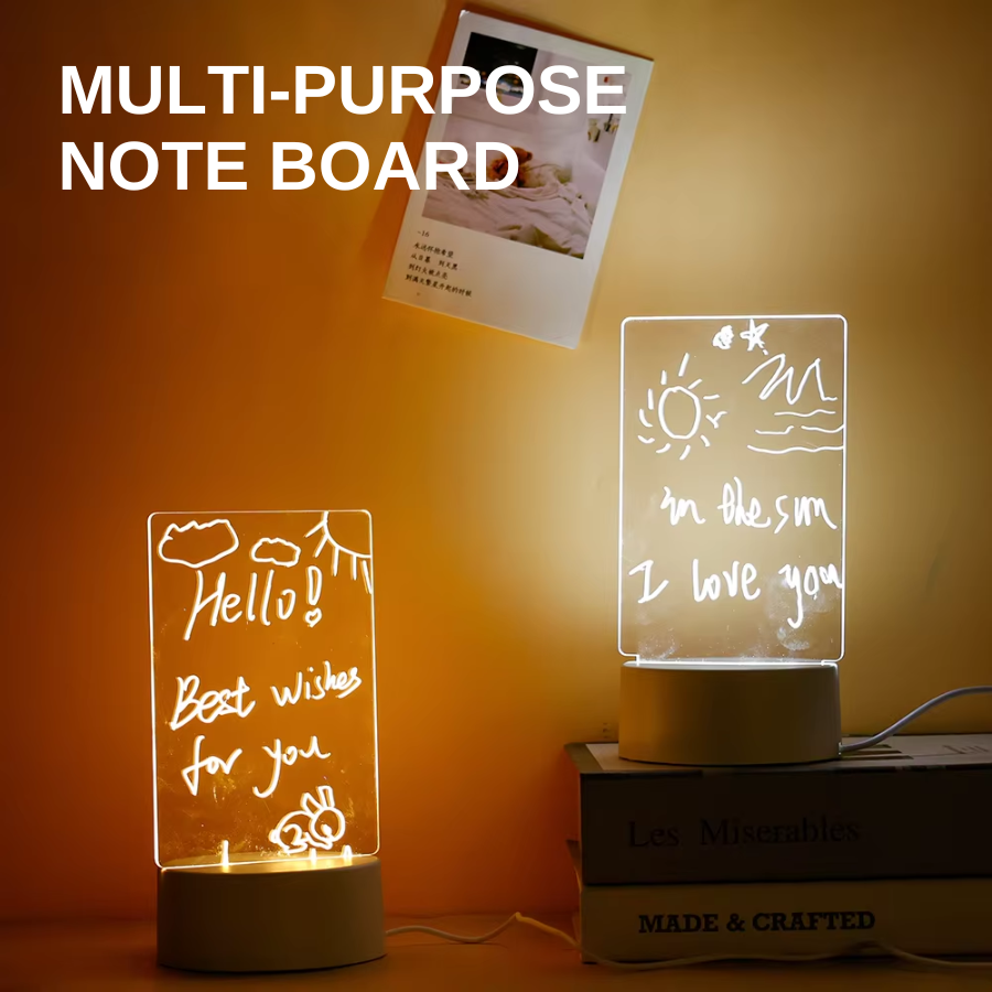 Creative LED Note Board