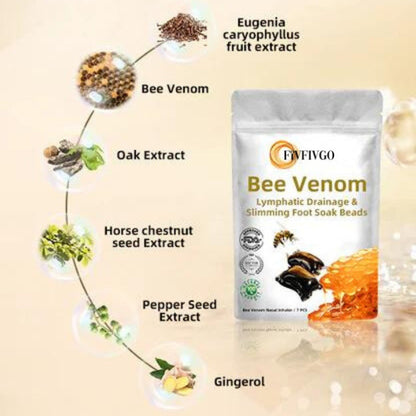 Fivfivgo™ Bee Venom Lymphatic Drainage Soaking Beads for Edema