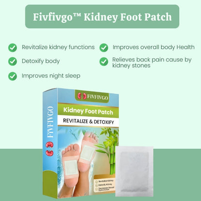 Fivfivgo™ Kidney Foot Patch - Revitalize & Detoxify (30 Patch/Box)