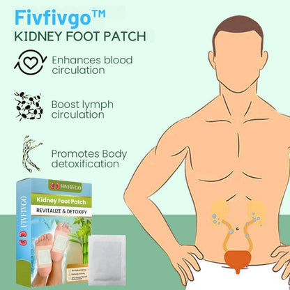 Fivfivgo™ Kidney Foot Patch - Revitalize & Detoxify (30 Patch/Box)